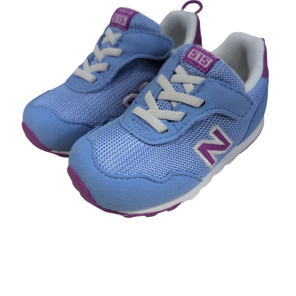 New Balance Kids Blue and Purple Sneakers